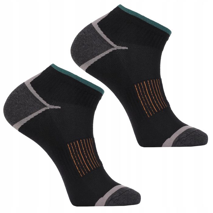 Stopki Skarpetki Męskie Bawełniane Skarpety Paski Moraj 3-Pary 43-45