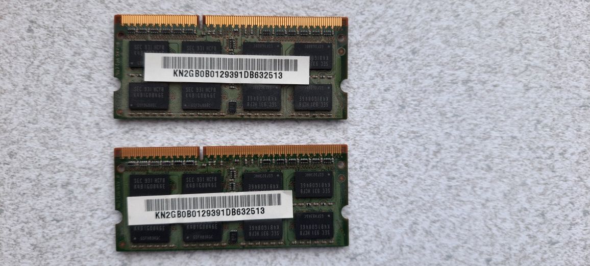 Оперативна пам'ять DDR3 2х2GB 1066MHZ