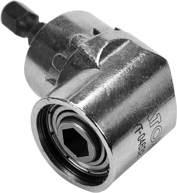 Adapter Uchwyt Kątowy Do Bitów 105° 1/4 Hex Yato #