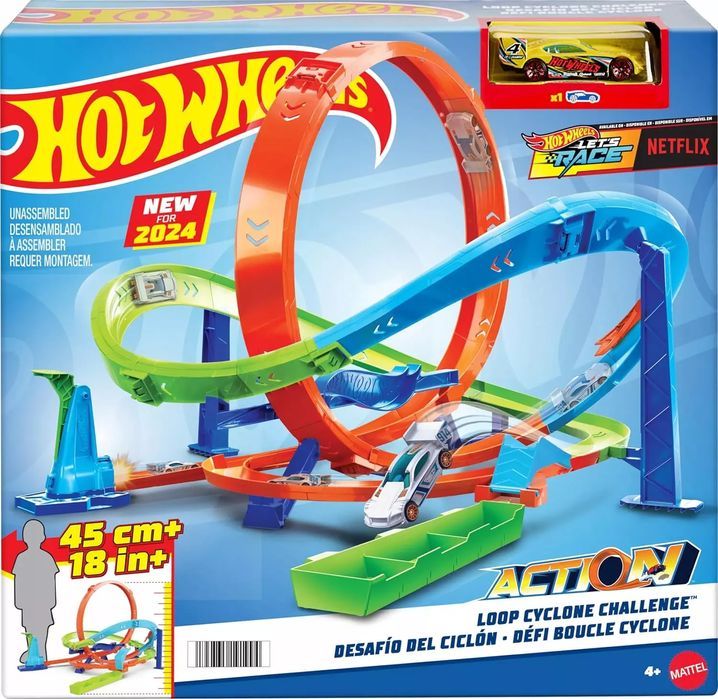 Hot Wheels Action. HTK16 Zakręcone tornado. Hot Wheels. Nowy Produkt