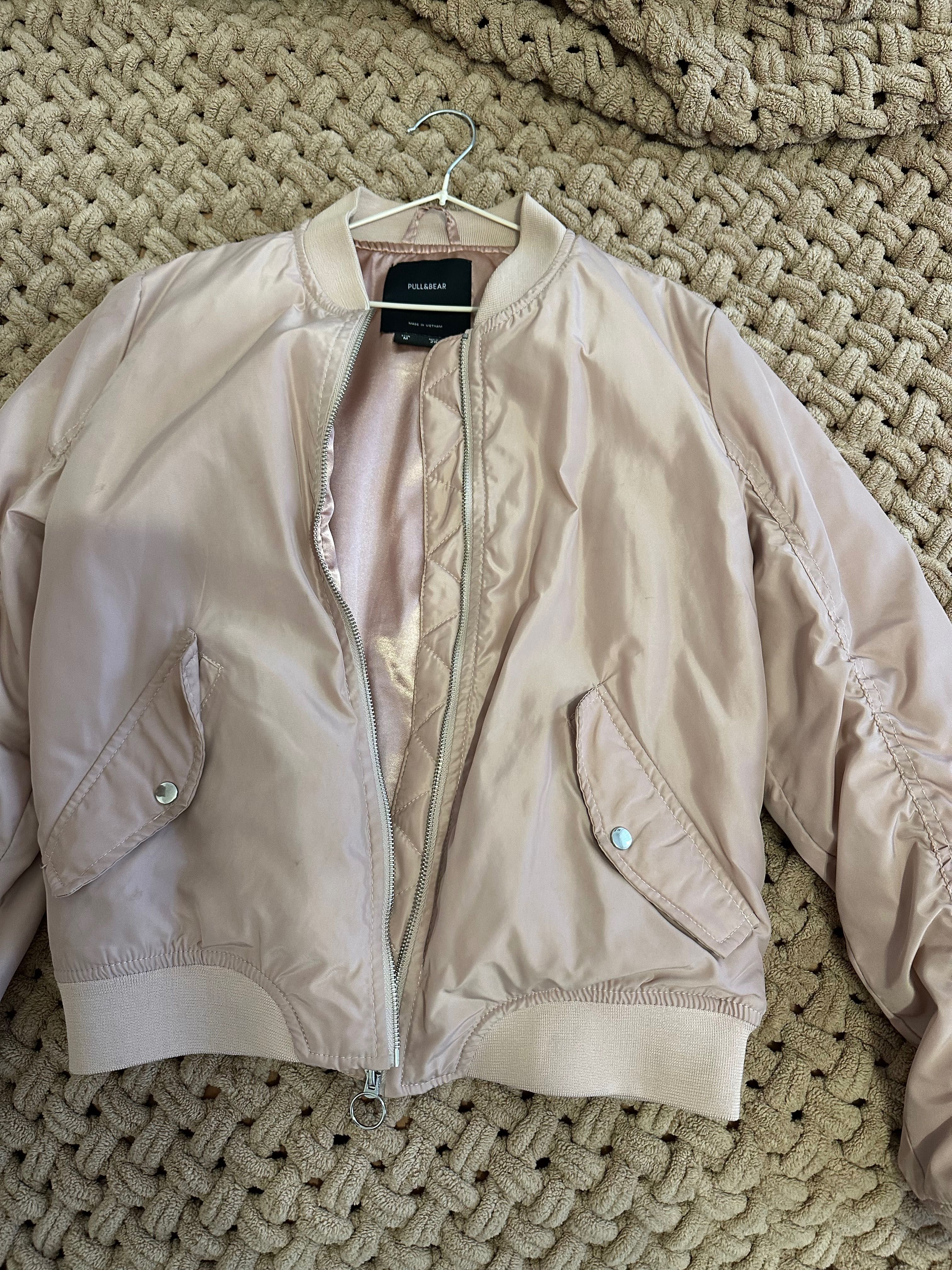 Бомбер pull bear куртка
