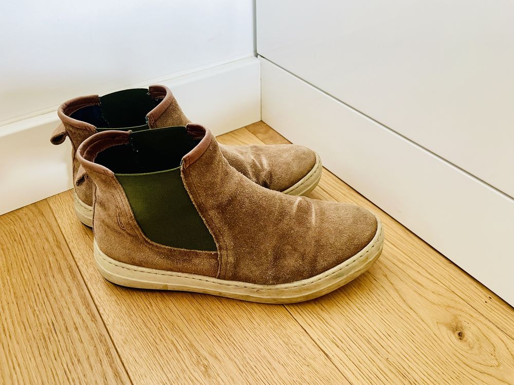 Camel active 100%skóra nat.sneakersy sportowe półbuty 39