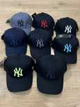 Кепка New York 47brand Синя чорна красна жовта