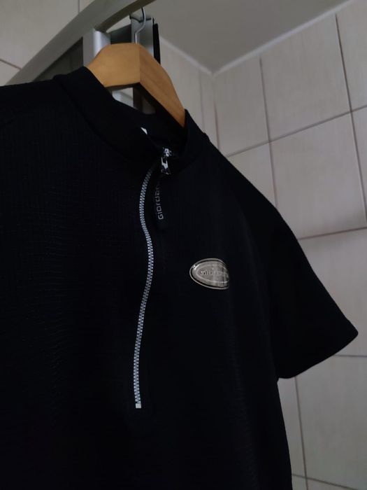 bluzka męska M kolarska koszulka ciemna czarna elegancka Giordana clas