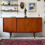 Tekowy sideboard, Dania lata 60/70, vintage, mid-c modern