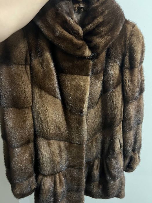 Szuba z naturalnego futra