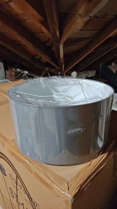 Abazur kolor szary 40x21cm