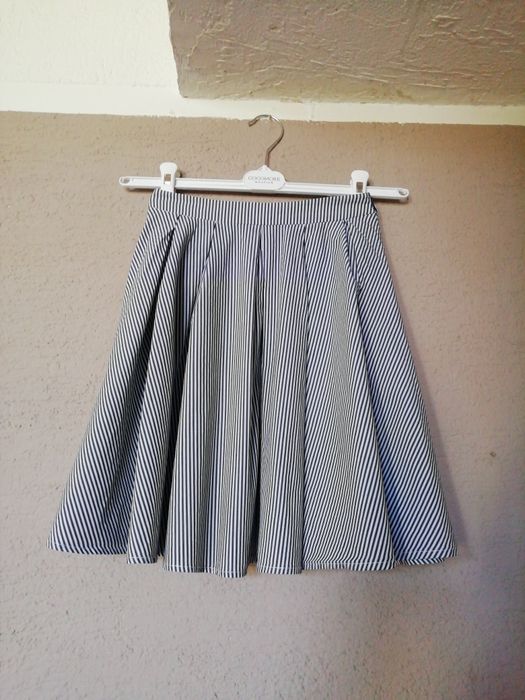 Spódnica mini Mohito clasic w paski