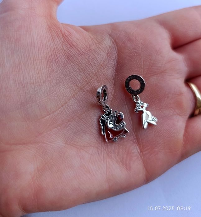 Charms zawieszka Timon i Pumba Król Lew Disney do pandora