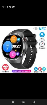 Kawsumi GT4 PRO Smart watch 2024, колір Black.