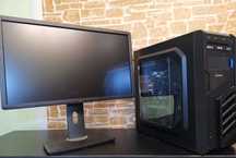 ігровий комп'ютер Intel I7-3770K/12GbRAM /+Nvidia P106-100/6Gb+Dell23"