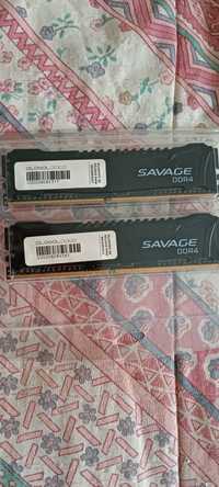 Vendo duas memórias RAM  HYPERX SAVAGE DDR4 bom estado