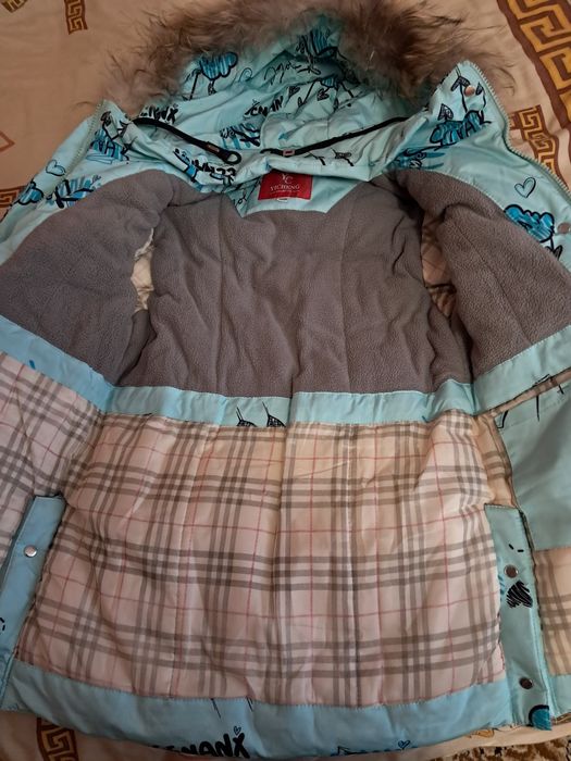 Куртка зимова  для дівчинки