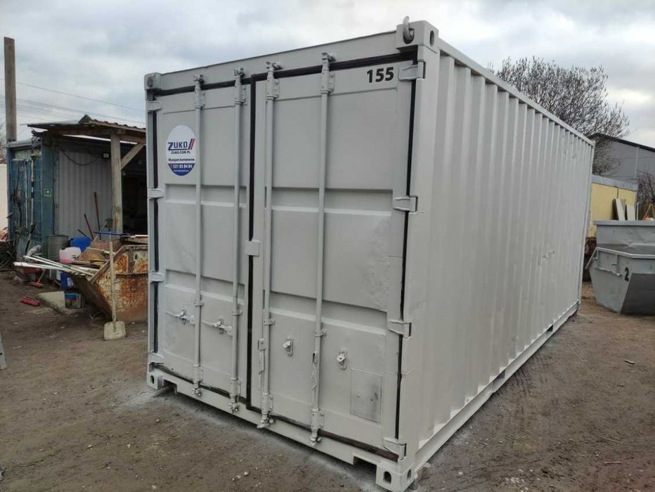 Wynajem kontenerów z transportem | Biurowe • Socjalne • HDS