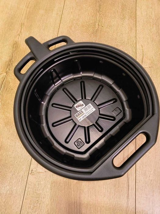 NOWA Miska Zlewarka Do Spuszczania Oleju Płynu Duża 8L Solidna Szeroka