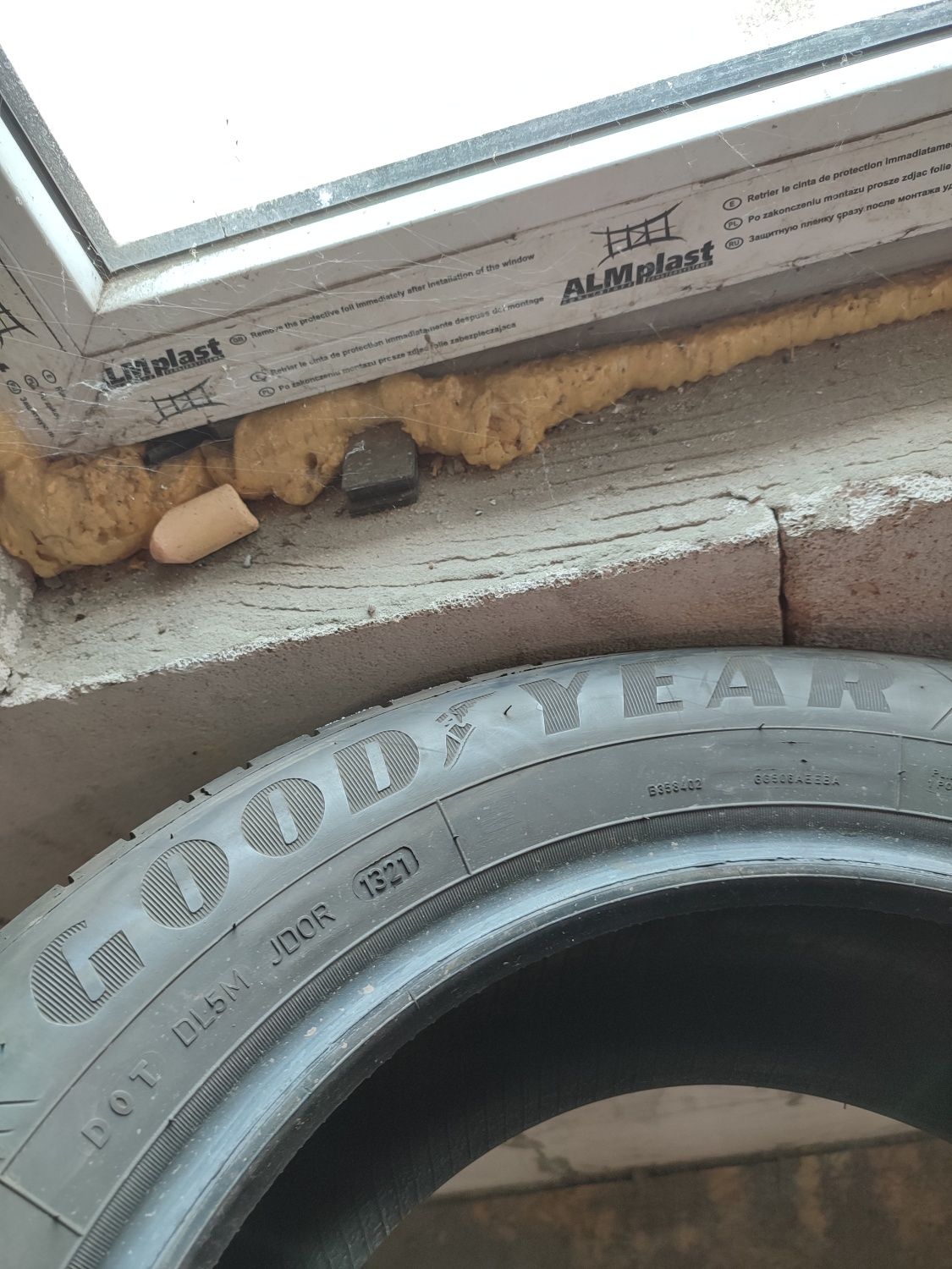 Літні шини комплект, бу 215 60 R16 GoodYear Efficient Grip Performance
