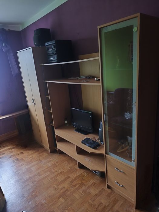 Meblościanka - witryna, szafka RTV, szafa