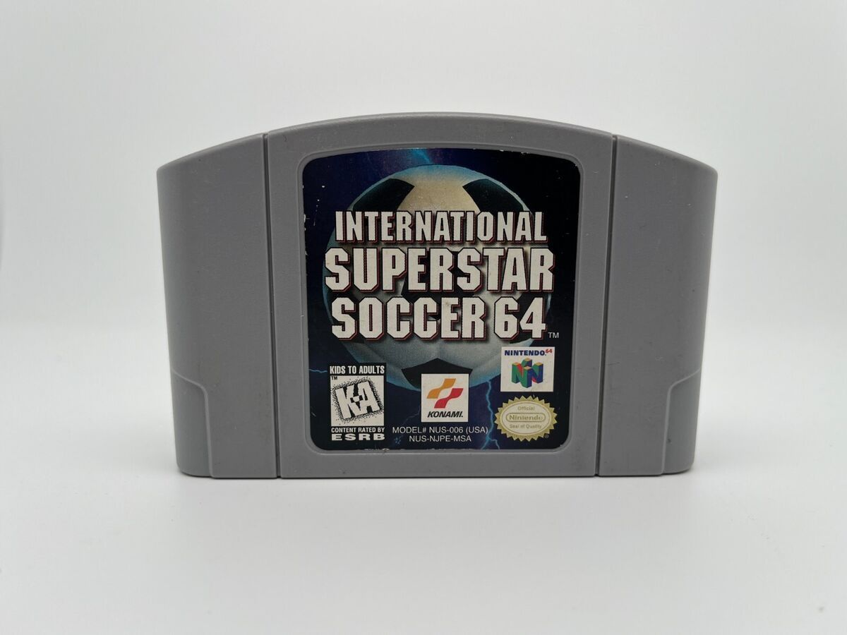 Jogo Nintendo 64 International Superstar Soccer 64