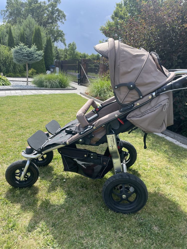 Wózek dla bliźniąt Twinner Twist Duo II – SUPER STAN!