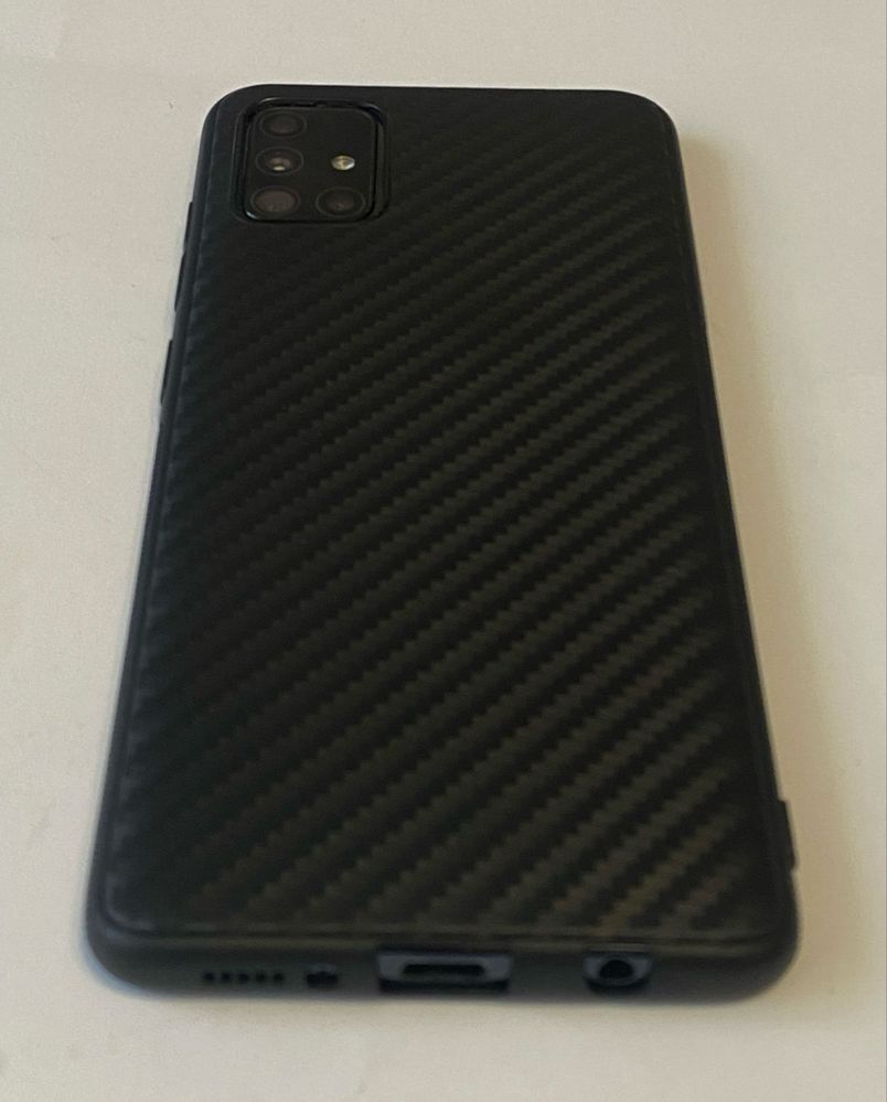 Чехол Samsung A51 / A515 Carbon Протиударний