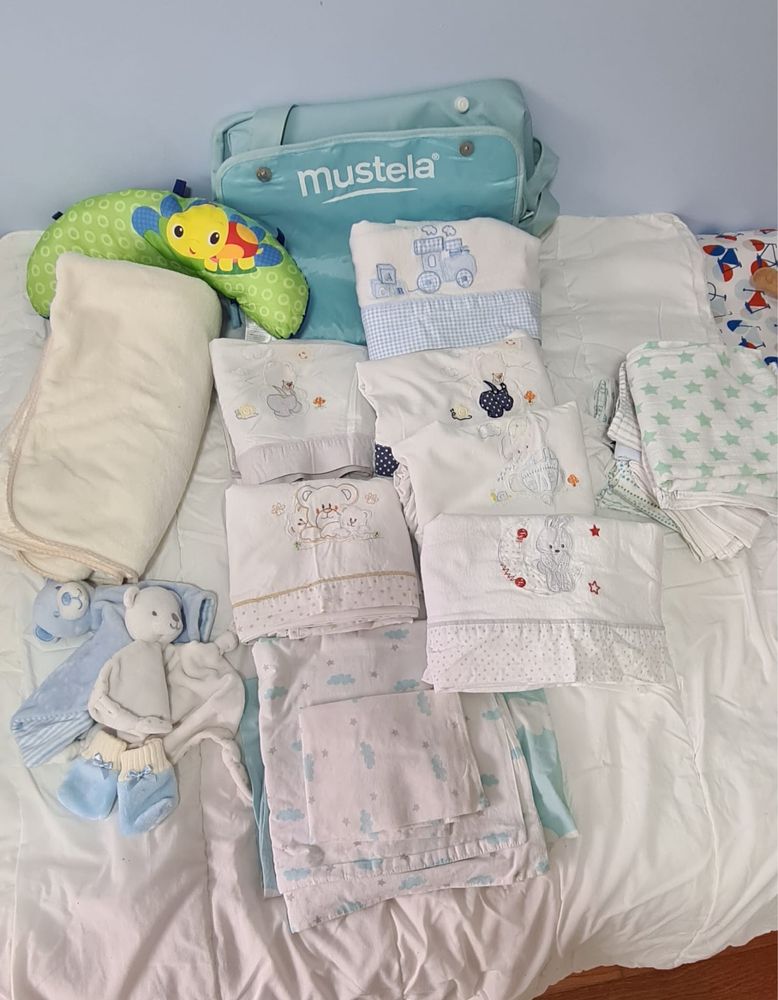 *Oportunidade* Pack Roupa de Cama Bebé