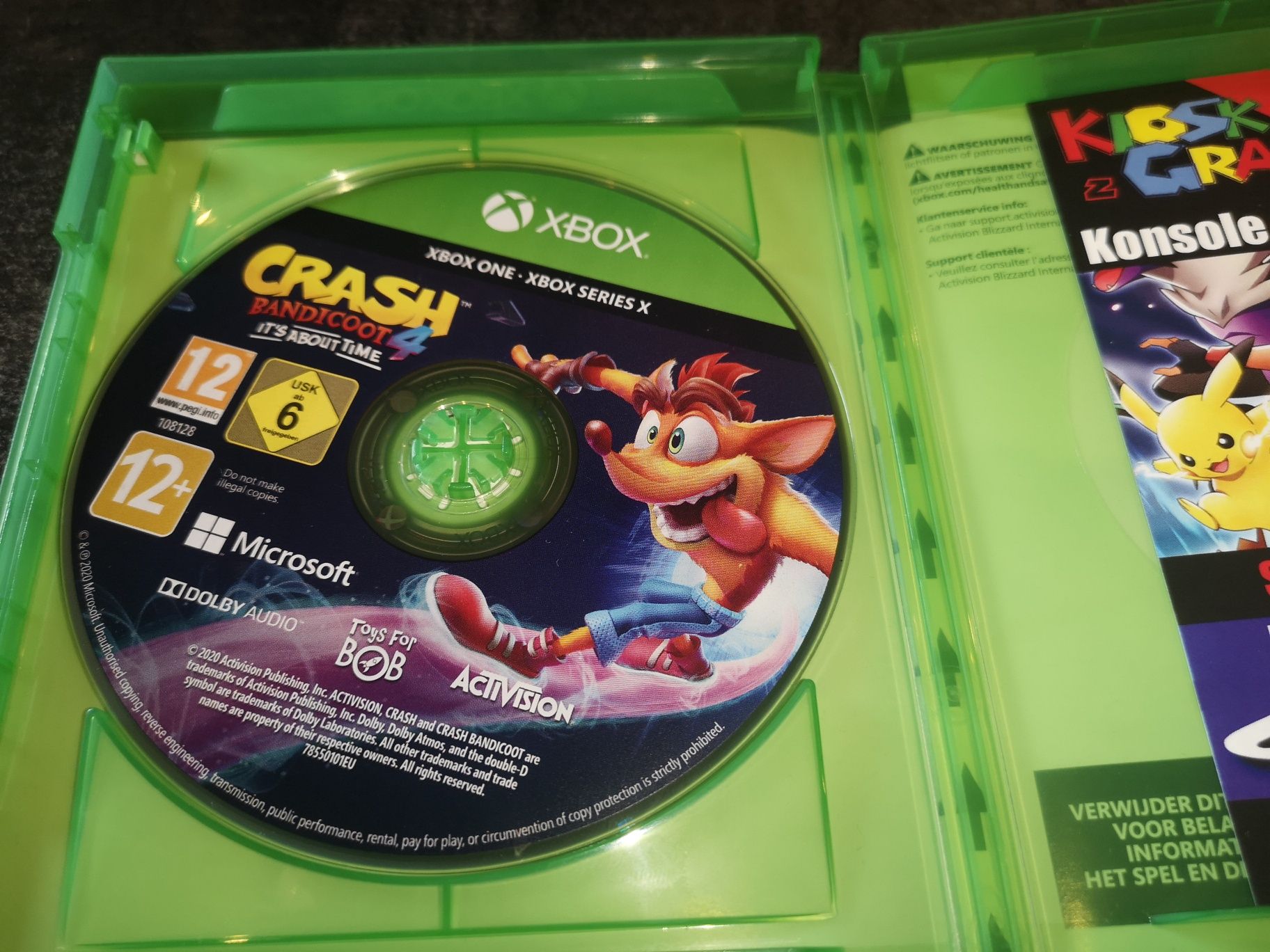 Crash Bandicoot Najwyższy Czas XBOX ONE /SERIES X