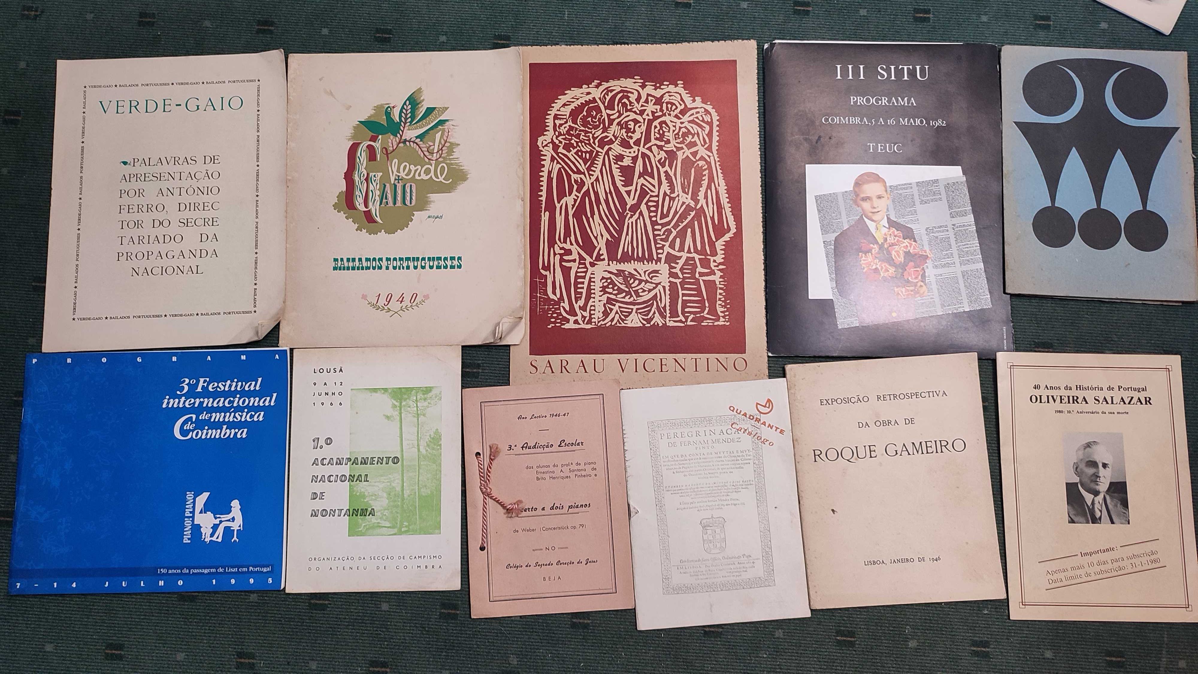 Lote 83 Programas Culturais Exposições, Espetáculos, Etc.