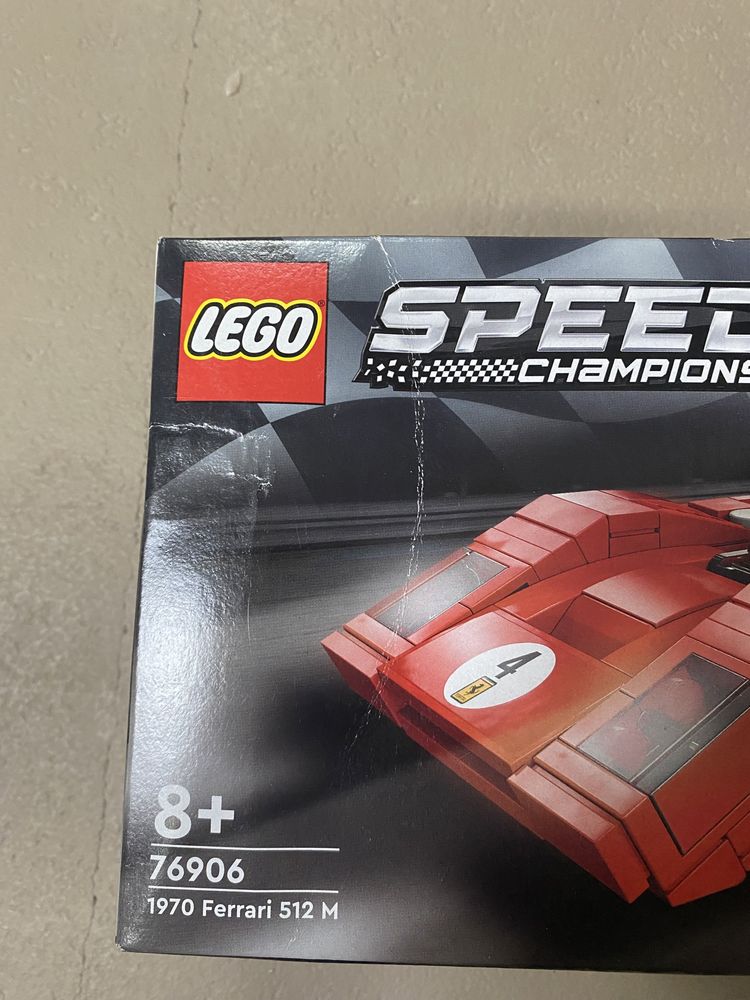 Lego 76906 - 1970 Ferrari 512 M - NOWE! Uszkodzone Opakowanie