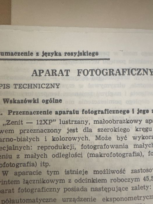 Zenit 12xp Nowy nigdy nie był używany