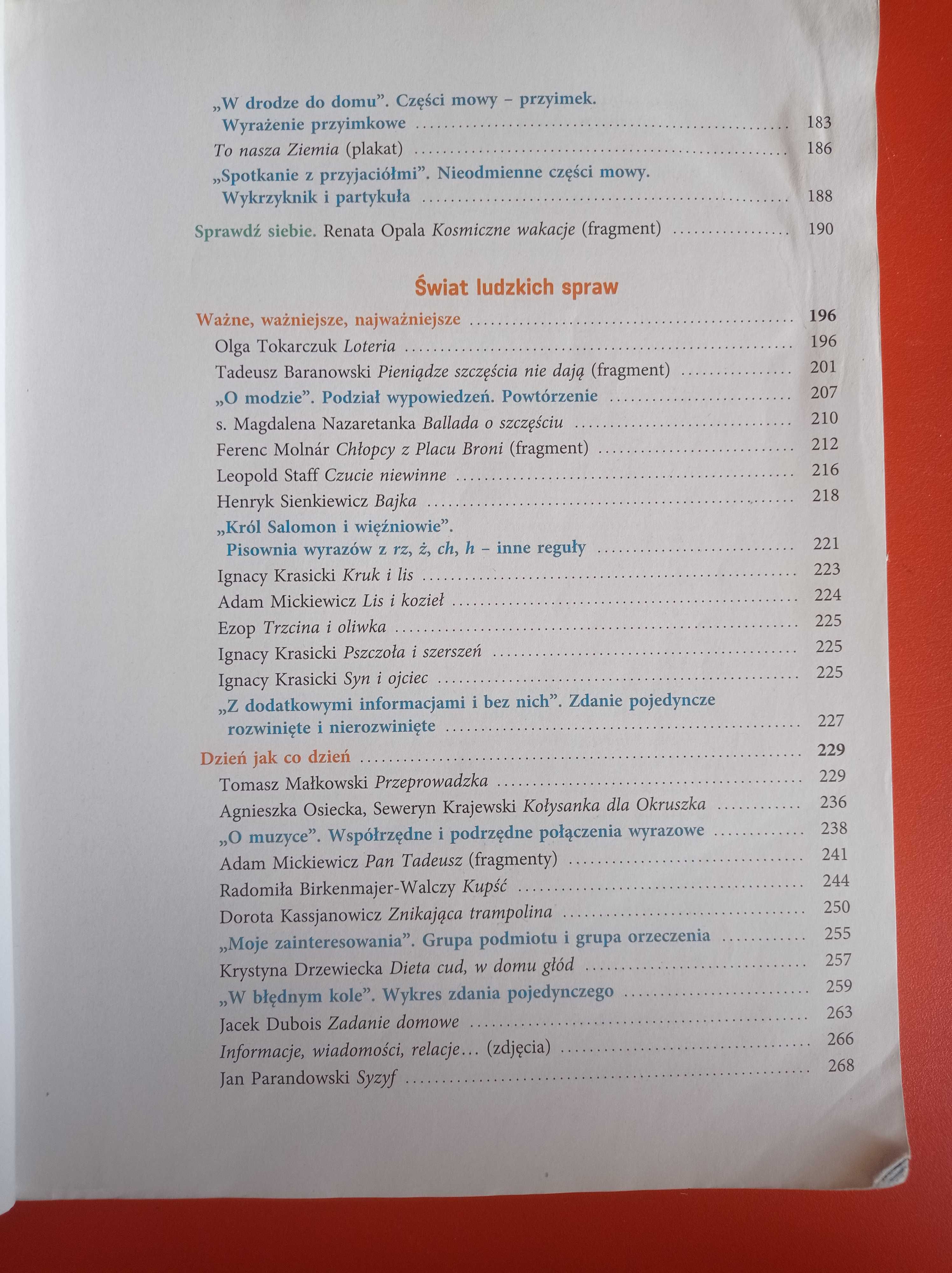 Między nami 5, język polski, podręcznik, Agnieszka Łuczak Anna Murdzek