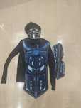 Hallowen  stroj robota  bal przebierańców