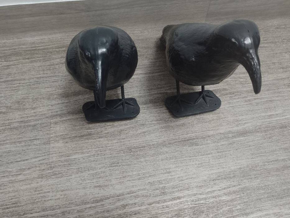 Sprzedam dwa plastikowe kruki do odstraszania ptaków.
