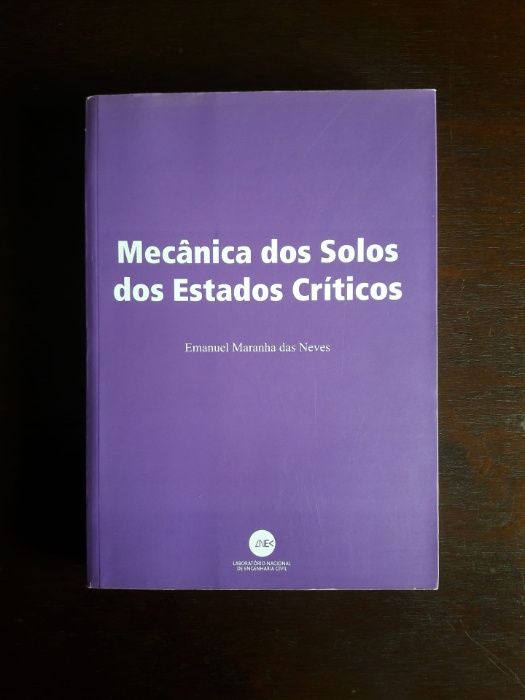 Livro Mecânica dos Solos dos Estados Críticos