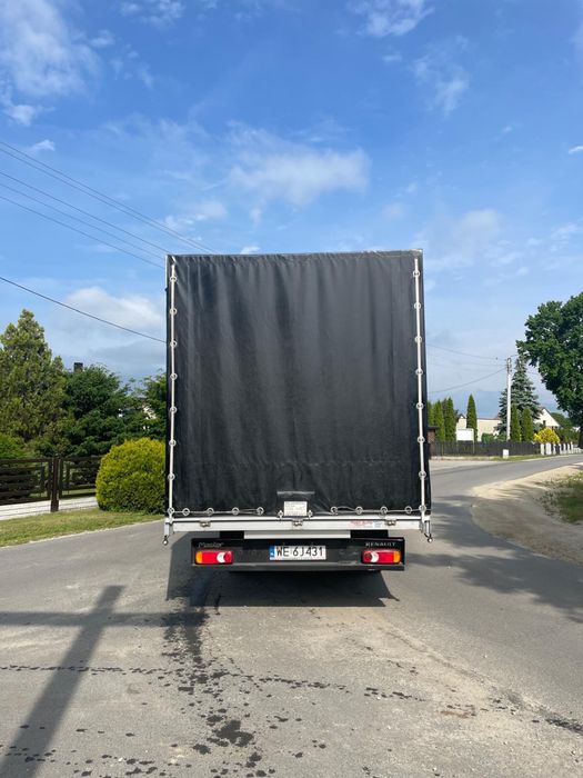 Renault Master 2.3 czarny plandeka 10ep webasto