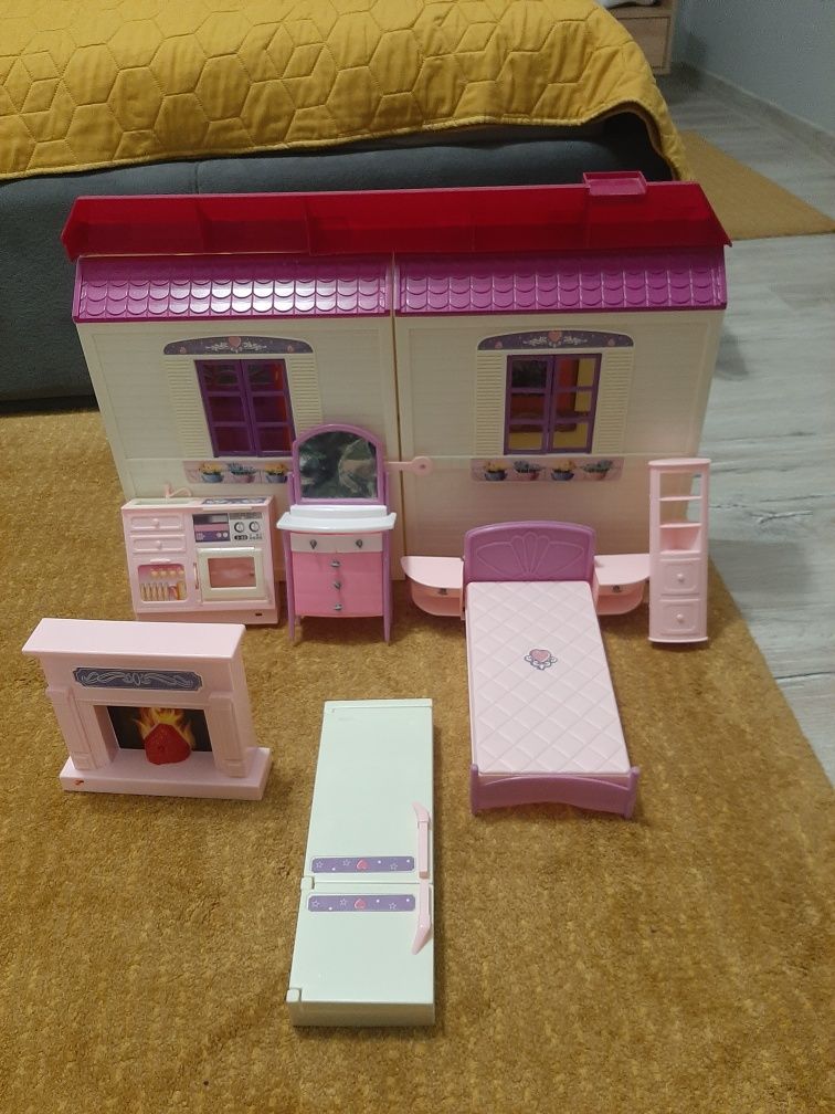 Domek dla lalek barbie