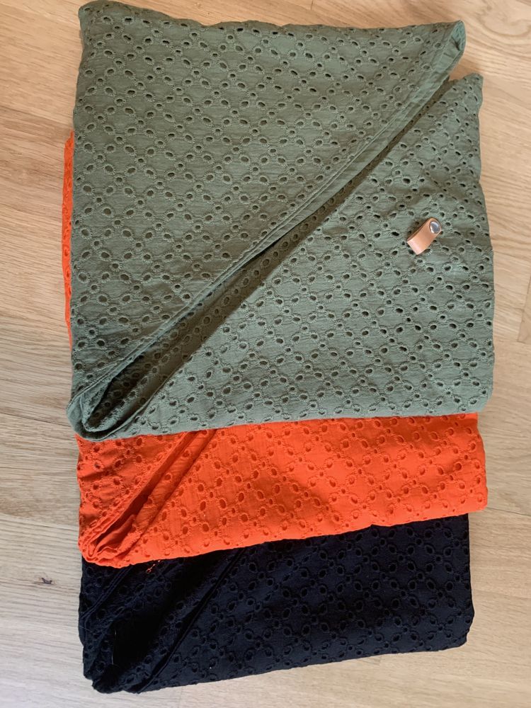 Chusta I love loop ażurowa khaki now