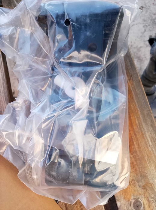 Suporte/Dobradiça de correr Porta lateral Mercedes MB100 / peça nova