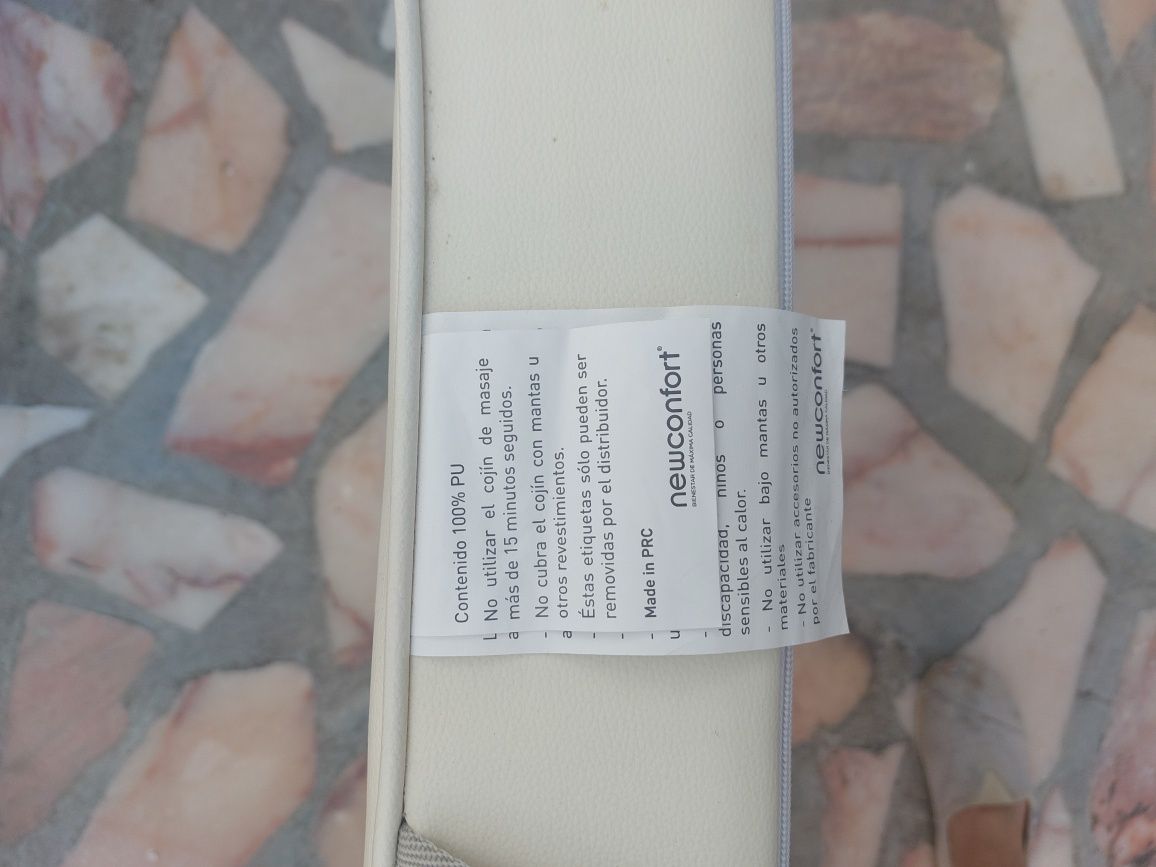 Colchão de massagem elétrico Newconfort