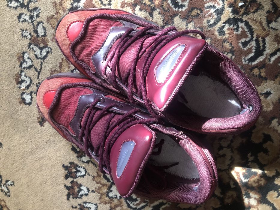 Raf simons burgundy