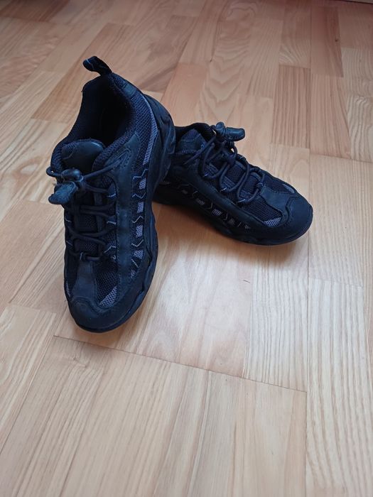 Чёрные кроссовки кеды Ecco оригинал 29размер 19см стелька