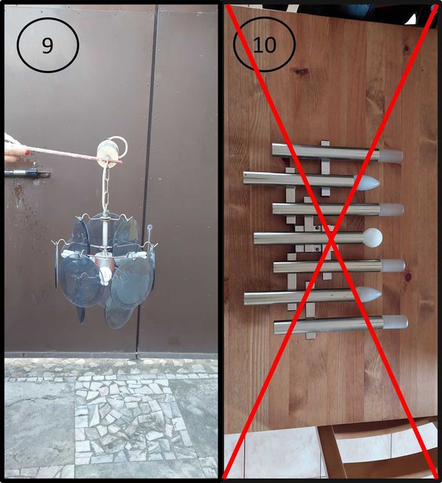 Candeeiros antigos com história