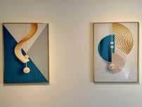 Quadros decorativos 60x80 impecáveis