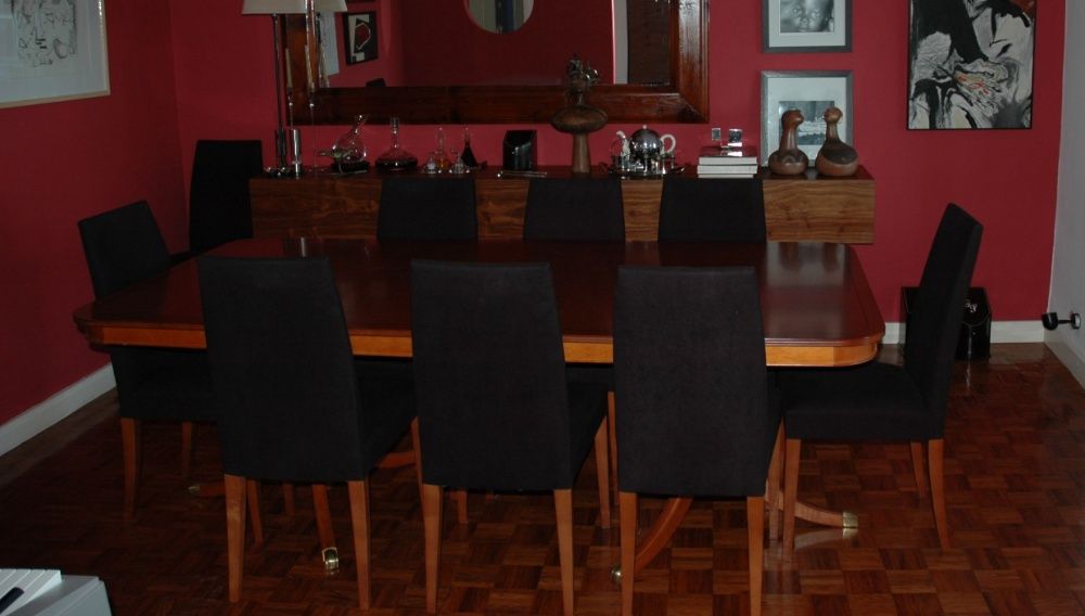 10 cadeiras de sala de jantar em optimo estado