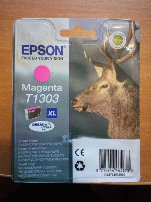 Картридж Epson T1303 Magenta XL