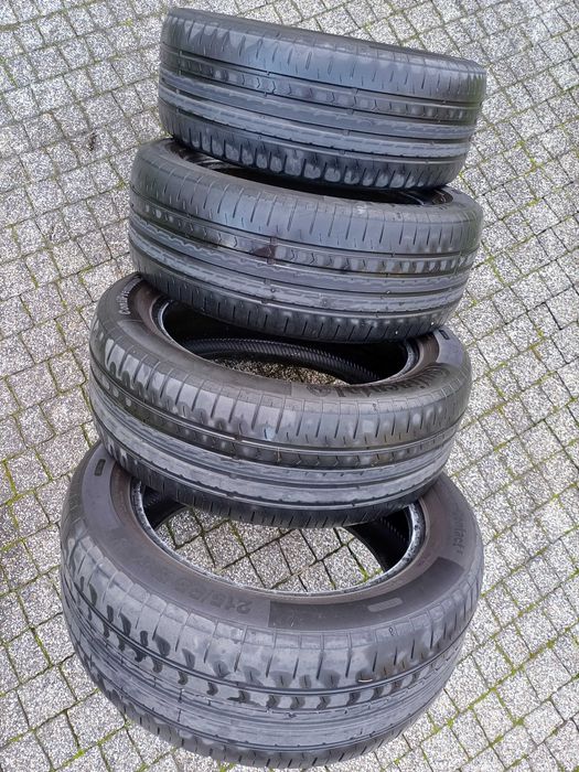 Cztery opony letnie 215/55 R17 W Continental ContiPremiumContact 5