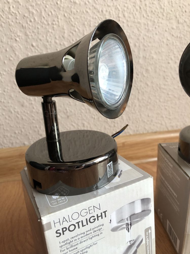 2x Halogen Spotlight NOWE