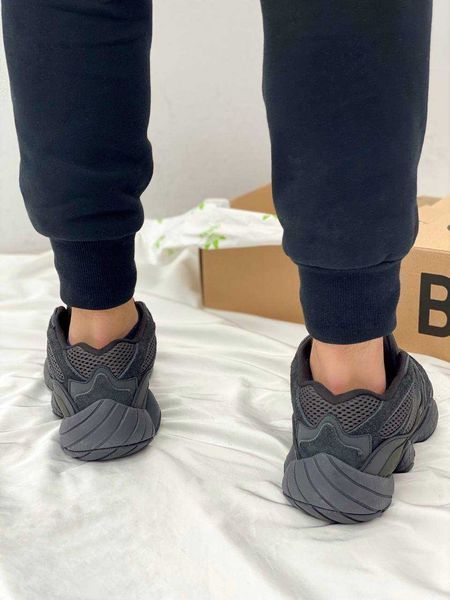 Кросівки Adidas Yeezy Boost 500 Black premium