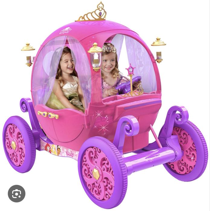 Карета електромобіль для принцеси !