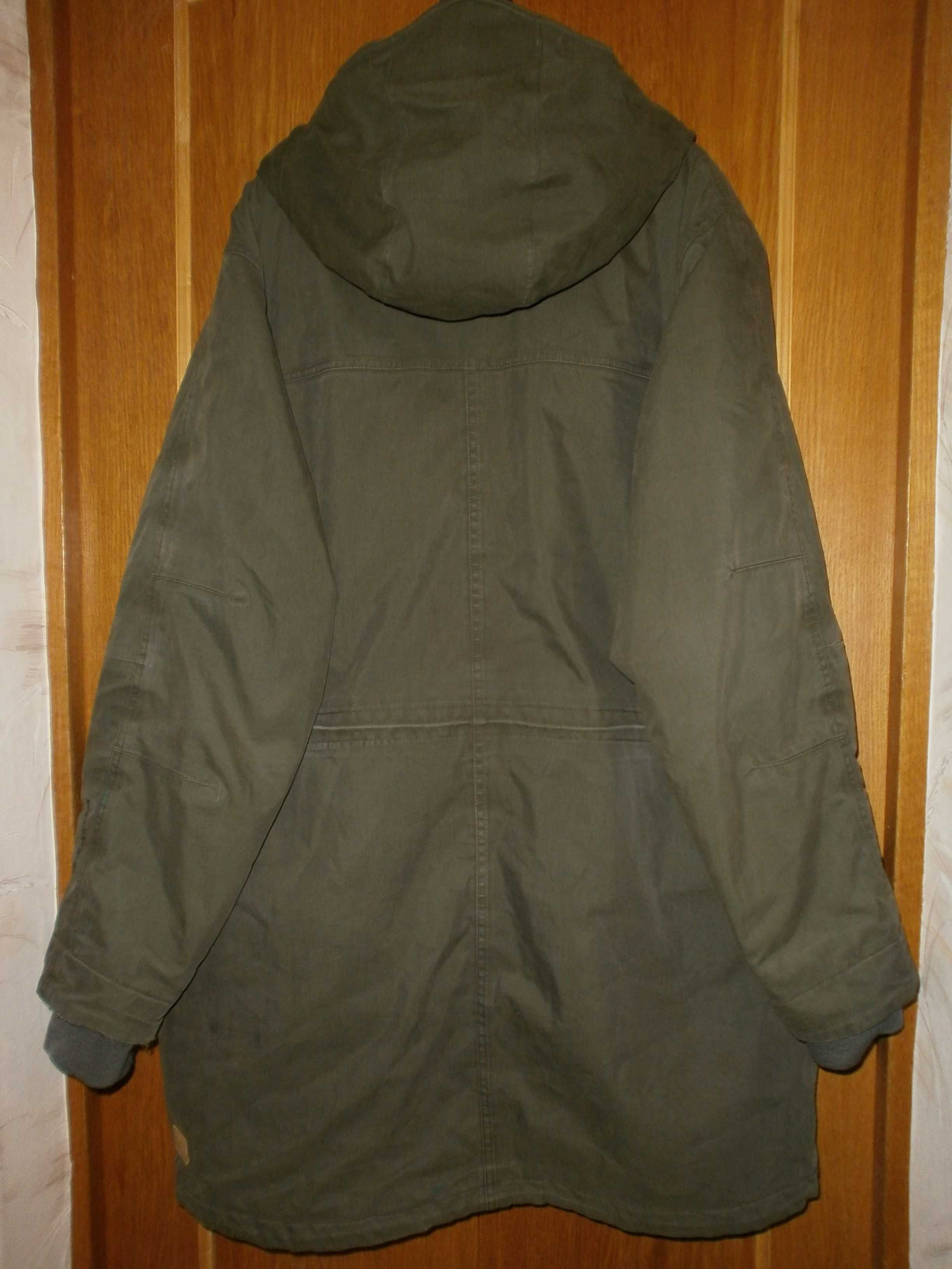 Куртка Next, олива, разм. XXL, наш 56-58. ПОГ-70 см. Демисезонная