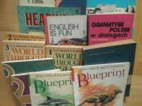 Zestaw 22 książek do nauki angielskiego, różne poziomy